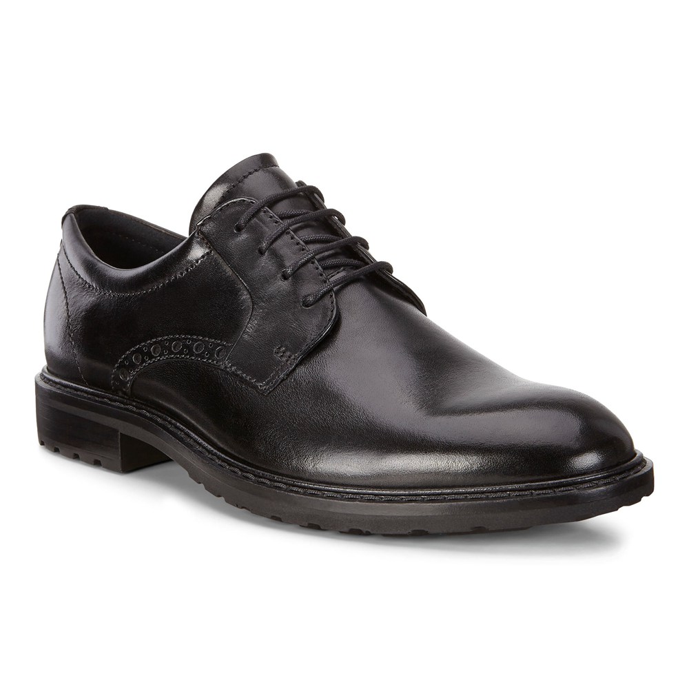 Zapatos De Vestir Hombre - ECCO Vitrus I Plain Toe Tie - Negros - WNX361249